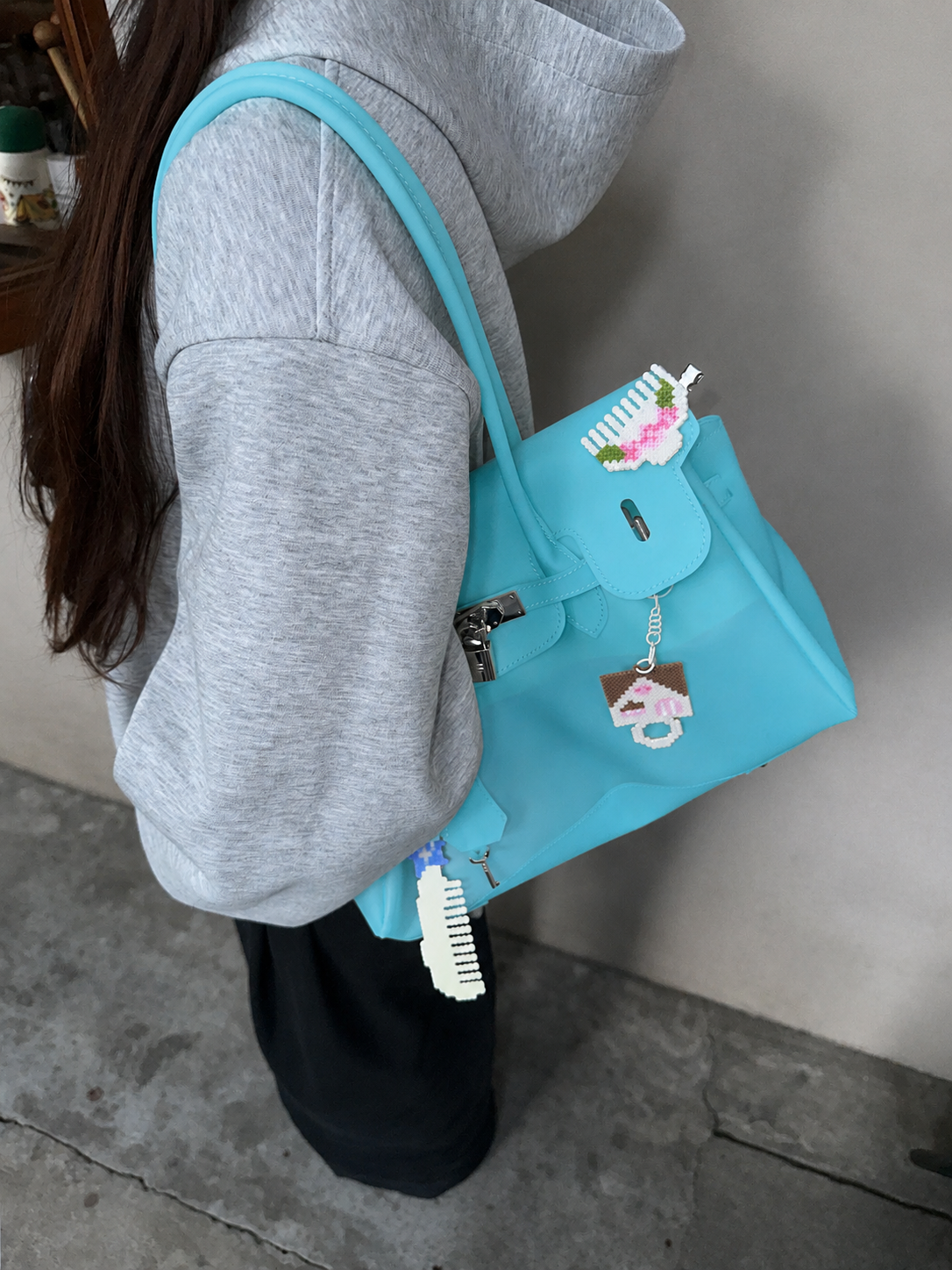 Sac Jelly Bloom Bleu